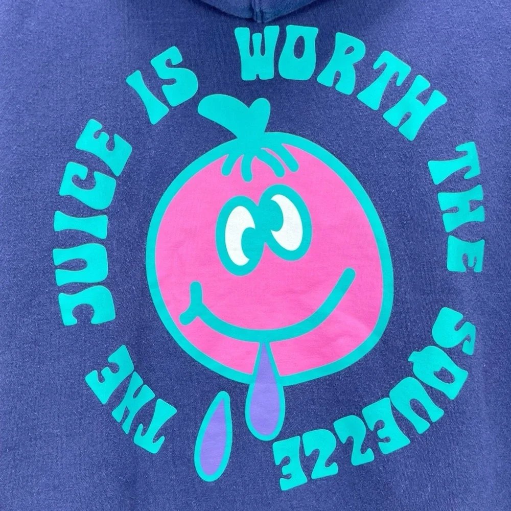 Levi’s 2XL Relaxed Fit “Juice Is Worth‎ The Squeeze” Graphic Hoodie Sweatshirt